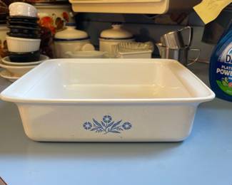 Corning Ware Blue Cornflower Square Baker