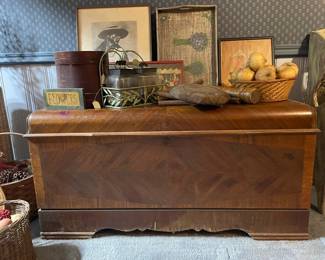 Vintage Waterfall Cedar Chest - Lane