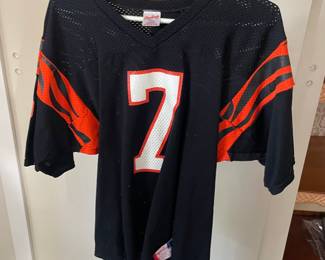 Boomer Esiason Cincinnati Bengals Rawlings Jersey