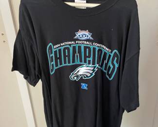 Vintage 2004 Philadelphia Eagles NFC Champions T-Shirt