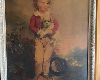 Vintage "Master Simpson" Print by Arthur Devis