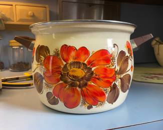 Moneta Enamel Stock Pot