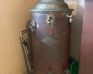 W.F. Dougherty & Sons Copper Coffee Urn