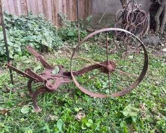 Vintage Planet Jr. Single Wheel Cultivator