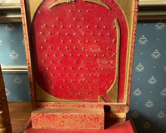 Vintage Wooden Pinball Game