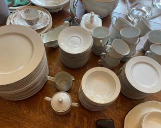 Crown Victoria Collection Empress Fine China - Lovelace Pattern