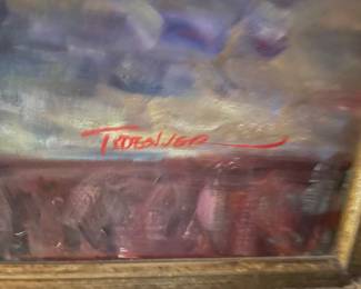 Floral Still Life Oil Painting by Ted Siever
