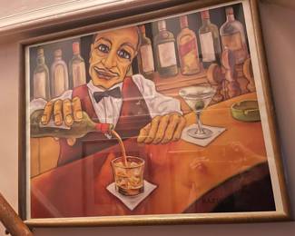 Will Rafuse Bartender Print