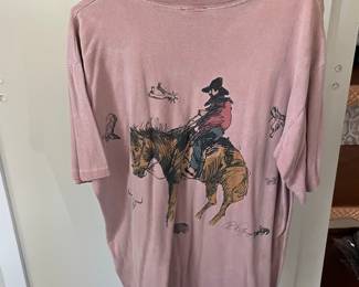 Vintage Western Cowboy Graphic T-Shirt
