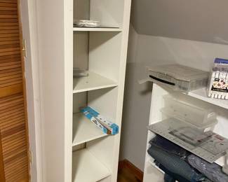 Selection of several pieces of shelving