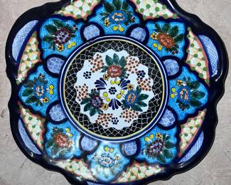 Mandala Patterned Serving Platter