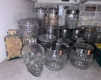 Huge JAR collection w/ every style size and shape jar