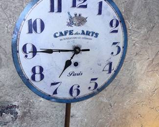 Cafe Arts Wall Clock