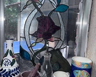 Stained Glass window Arte