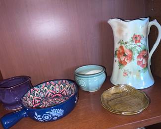 Mandala Patterned Serving Bowl