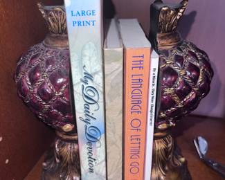 Ornate Gold Bookends