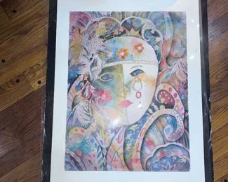 Vintage 1990 To Galveston, Texas Mardi Gras official poster