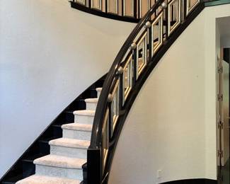 Another picture of the same Lacquer staircase available to view by Private appointment/Serious inquiries only!