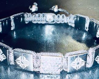 10 mm SHAMBALLA 18k lock bracelet.