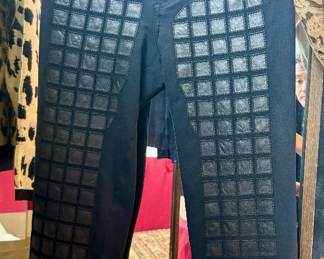 CHANEL Runway Paris / Byzance CC Logo Mosaic Trousers