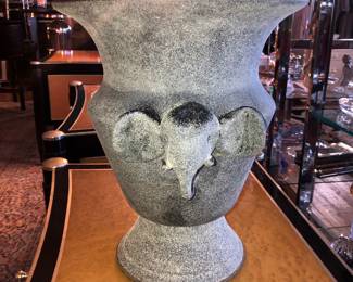 Murano Venetian Cendese Elephant vase