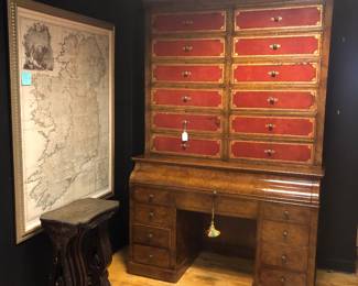 Beautiful antique English secretary consignment from another estate