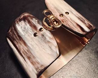 fredrica retorre horn bracelet.