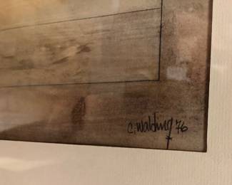 C. Walding signature 