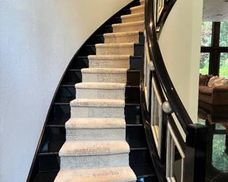 Lacquer staircase, available to view by Private appointment/Serious inquiries only!