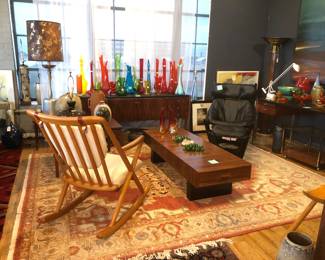 Mid-century decor on consignment from other estates