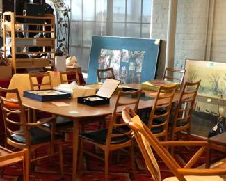 Mid-century decor on consignment from other estates