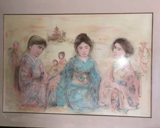 Large Hibel lithograph