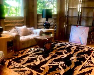 Library furnishings (picture taken in situ)