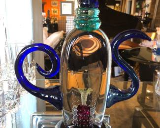 Rick Eckerd Art glass piece 