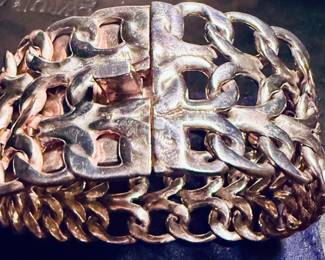 Chunky Sterling ESCORCIA bracelet.