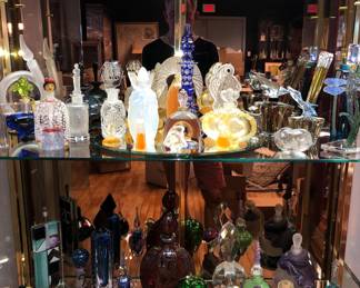 Perfume bottle collection
