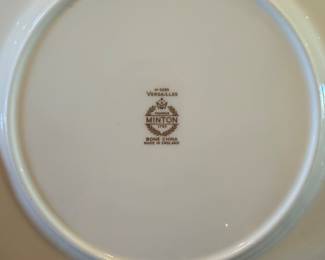 Minton “Versailles” Bone China Made in England