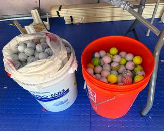 Golf balls | golf clubs not pictured