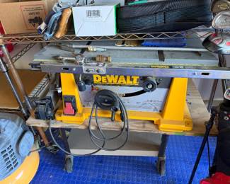 DeWalt table saw