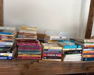 Assorted Books And Media