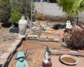 Assorted Garden Decor