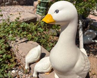 Outdoor Duck Garden Statues
