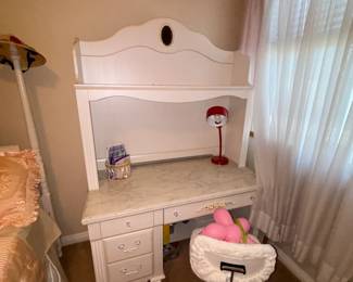 Bedroom Desk Side View