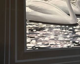 Swan Artwork Detail