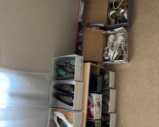 Boxed Shoes And Storage