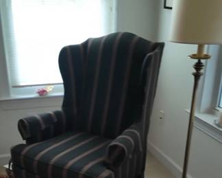 Vintage Fairfield Traditional Wingback Chair