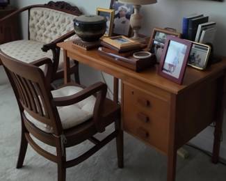Mid-Century Danish Modern Teak Desk