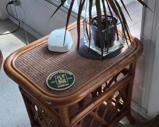 Side Rattan table 