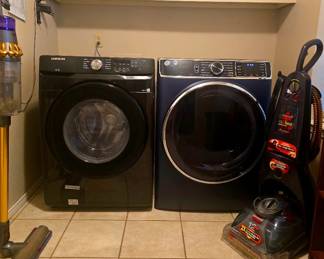 Many Appliances!  GE Washer, Samsung Dryer (stands also for sale)