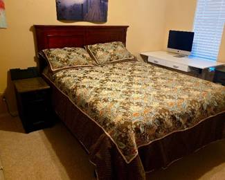 Full Size Bed, wall art